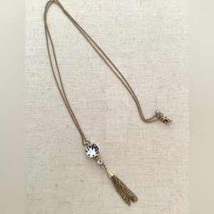 J. CREW GIANT CRYSTAL NECKLACE